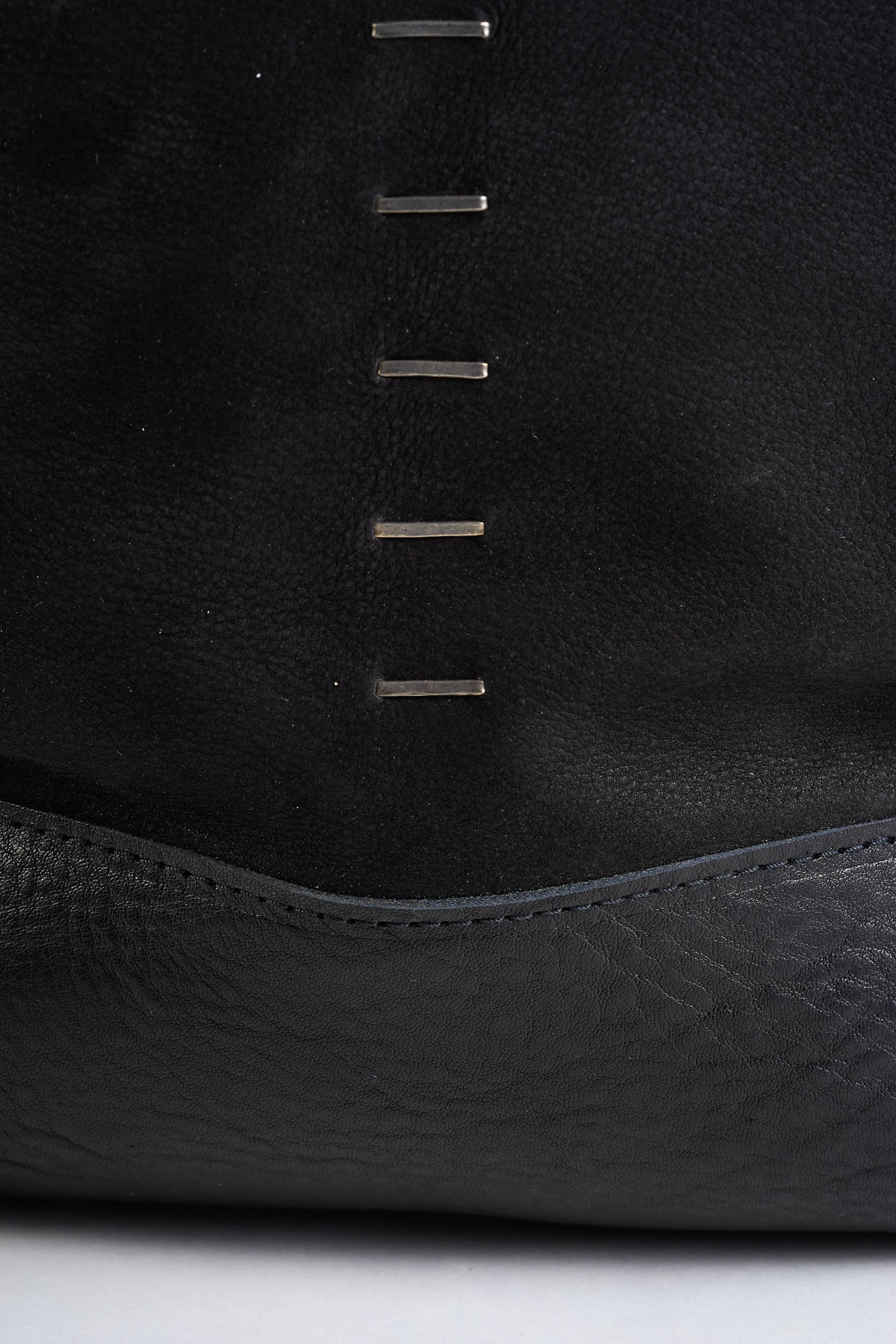 daniele basta leather and silver bags - DETAIL